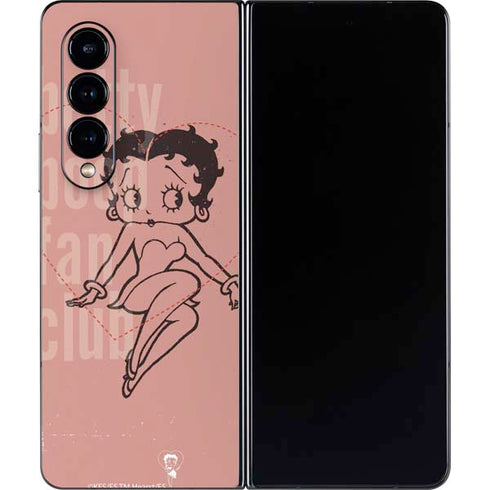 Betty Boop Fan Club Galaxy Z Fold4 5G Skin